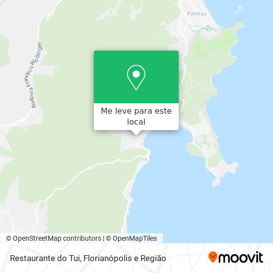 Restaurante do Tui mapa