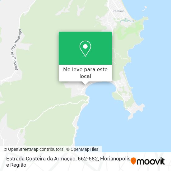 Estrada Costeira da Armação, 662-682 mapa