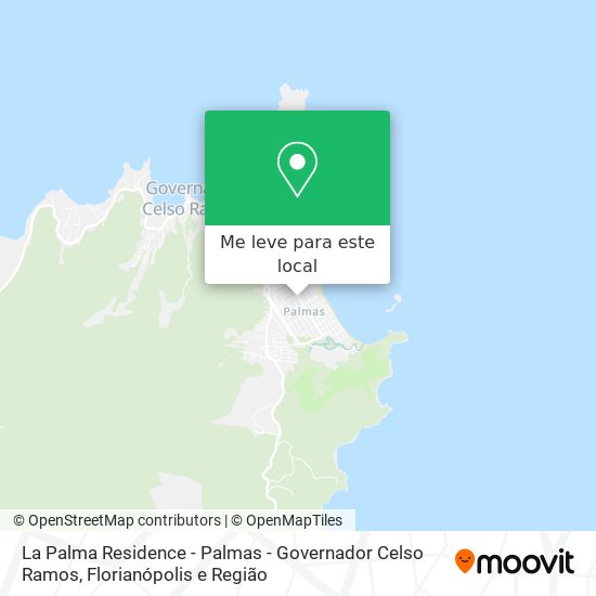 La Palma Residence - Palmas - Governador Celso Ramos mapa