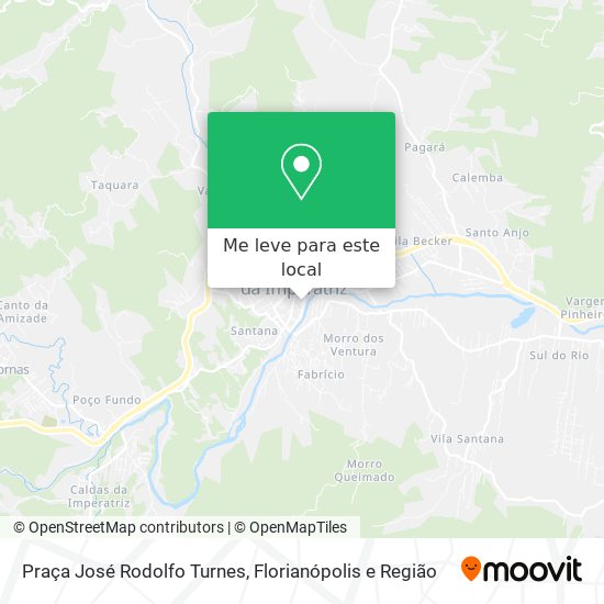 Praça José Rodolfo Turnes mapa