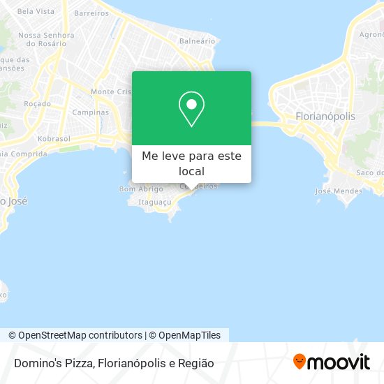 Domino's Pizza mapa