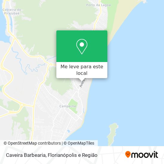 Caveira Barbearia mapa