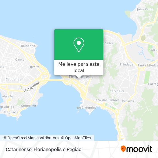 Catarinense mapa