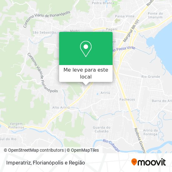 Imperatriz mapa