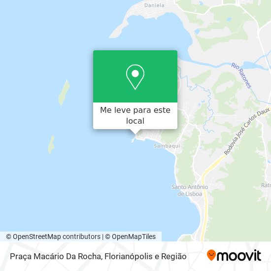 Praça Macário Da Rocha mapa
