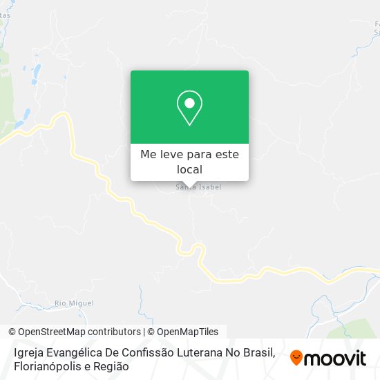 Igreja Evangélica De Confissão Luterana No Brasil mapa