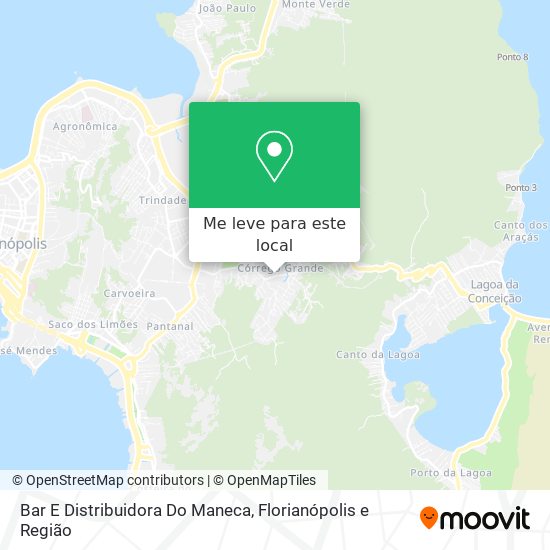 Bar E Distribuidora Do Maneca mapa