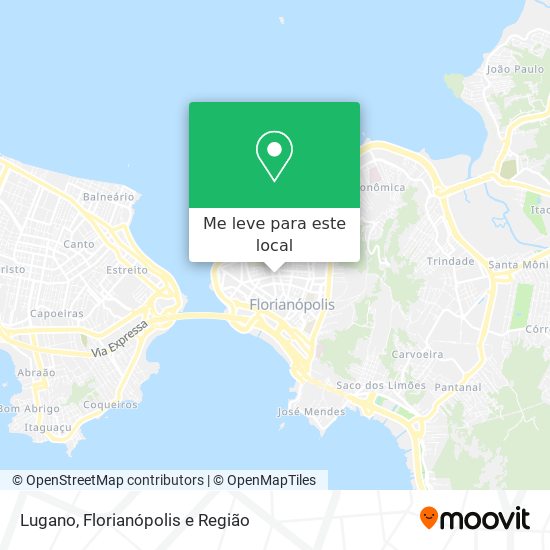 Lugano mapa