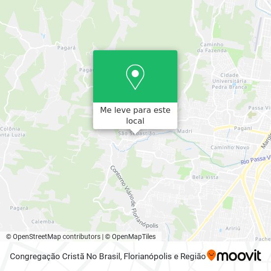 Congregação Cristã No Brasil mapa