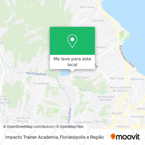 Impacto Trainer Academia mapa