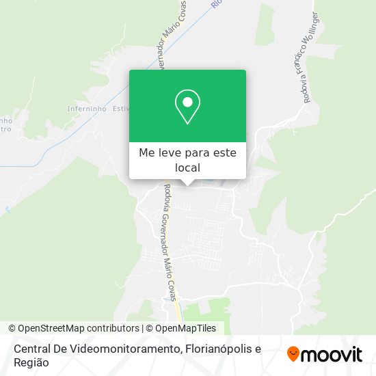 Central De Videomonitoramento mapa