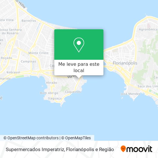 Supermercados Imperatriz mapa