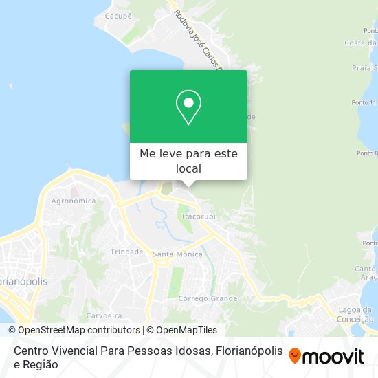 Centro Vivencial Para Pessoas Idosas mapa