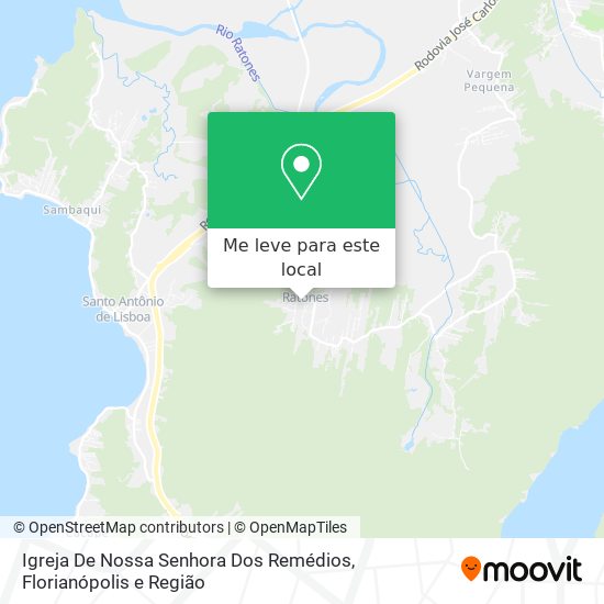 Igreja De Nossa Senhora Dos Remédios mapa