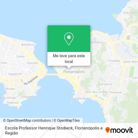 Escola Professor Henrique Stodieck mapa