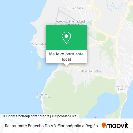 Restaurante Engenho Do Vô mapa