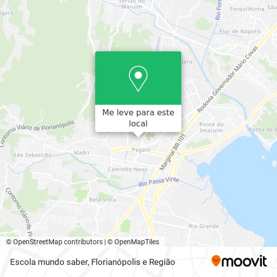 Escola mundo saber mapa