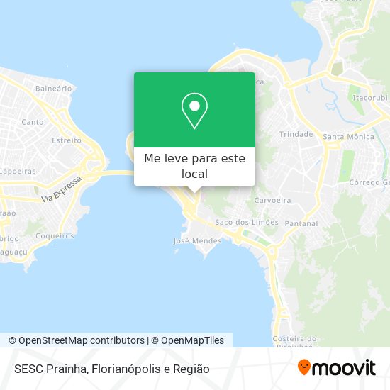 SESC Prainha mapa