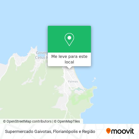 Supermercado Gaivotas mapa