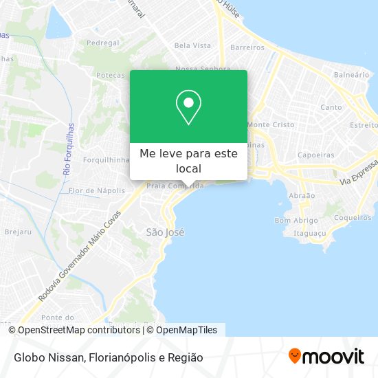 Globo Nissan mapa