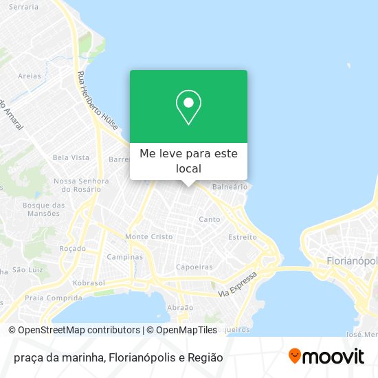 praça da marinha mapa