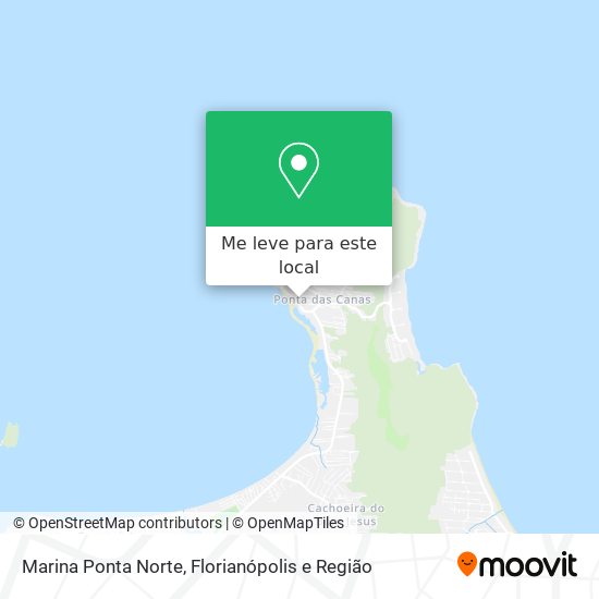 Marina Ponta Norte mapa