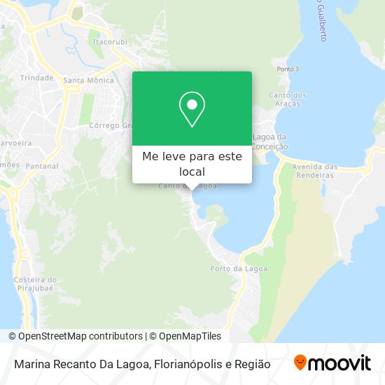 Marina Recanto Da Lagoa mapa