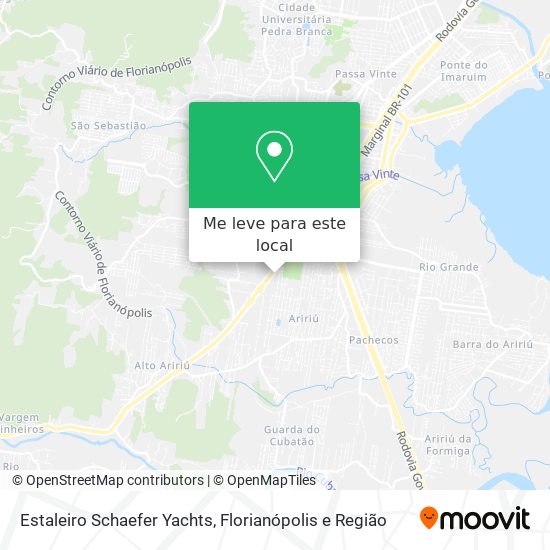 Estaleiro Schaefer Yachts mapa