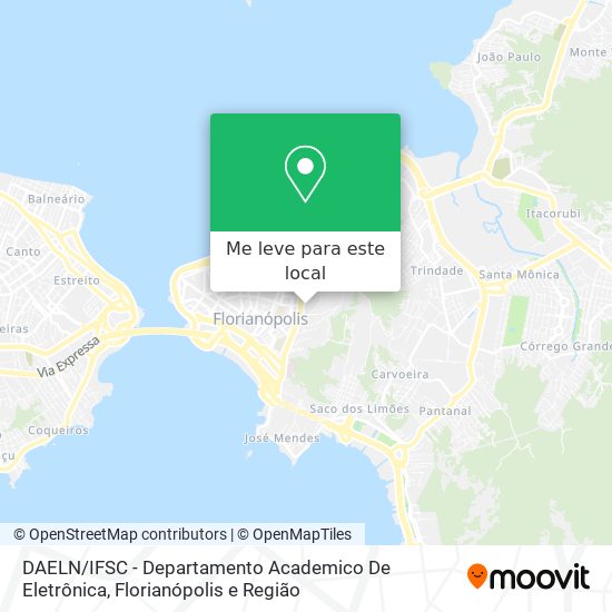 DAELN / IFSC - Departamento Academico De Eletrônica mapa