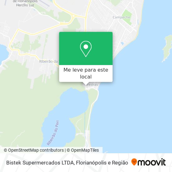 Bistek Supermercados LTDA mapa