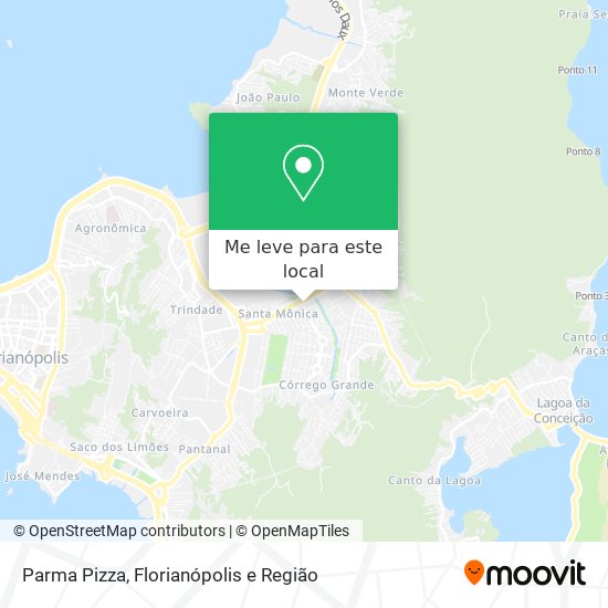 Parma Pizza mapa