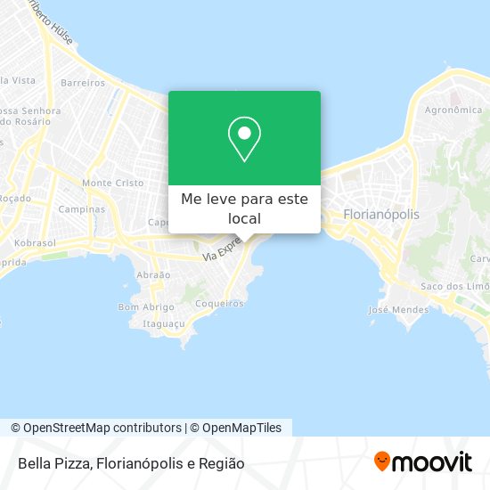 Bella Pizza mapa