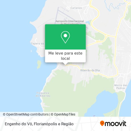 Engenho do Vô mapa