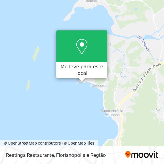 Restinga Restaurante mapa