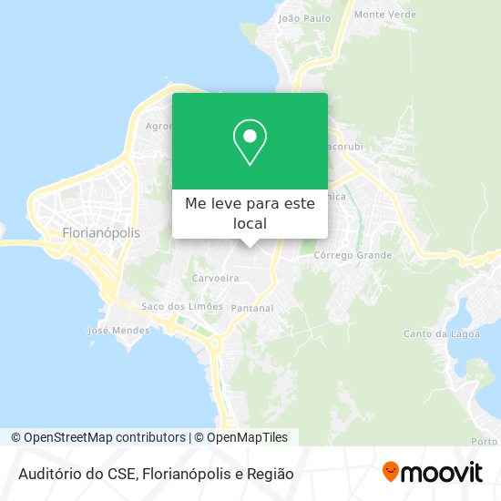 Auditório do CSE mapa