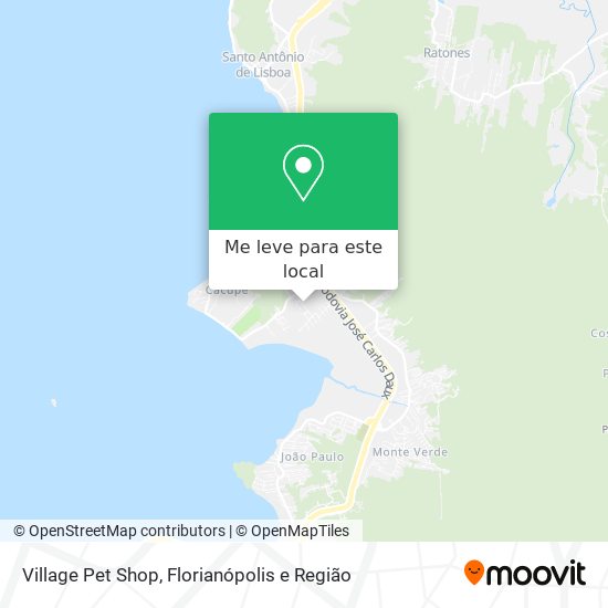 Village Pet Shop mapa
