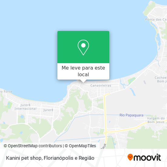 Kanini pet shop mapa