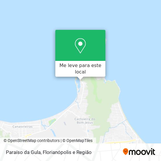 Paraíso da Gula mapa