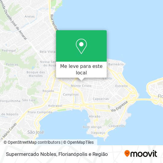 Supermercado Nobles mapa