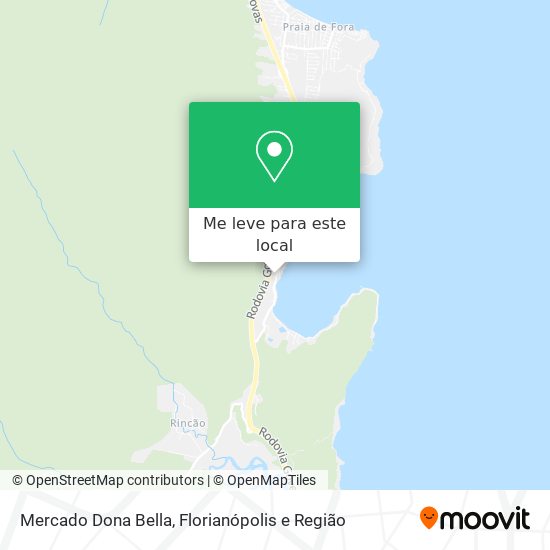 Mercado Dona Bella mapa