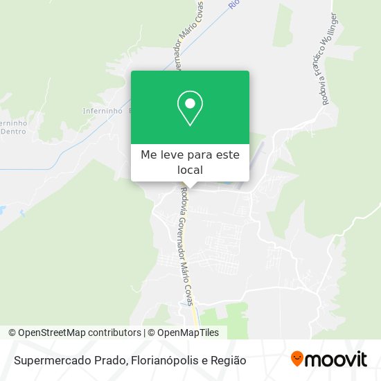 Supermercado Prado mapa