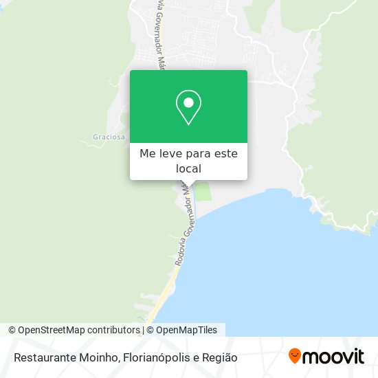 Restaurante Moinho mapa