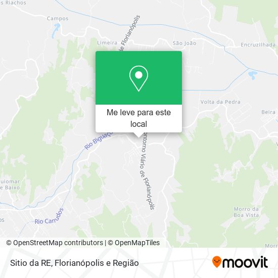 Sitio da RE mapa