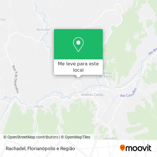 Rachadel mapa