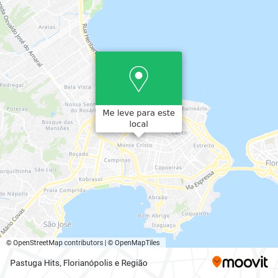 Pastuga Hits mapa