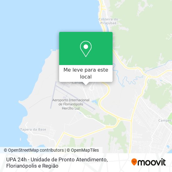 UPA 24h - Unidade de Pronto Atendimento mapa