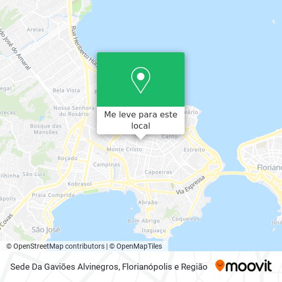 Sede Da Gaviões Alvinegros mapa