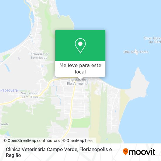 Clínica Veterinária Campo Verde mapa