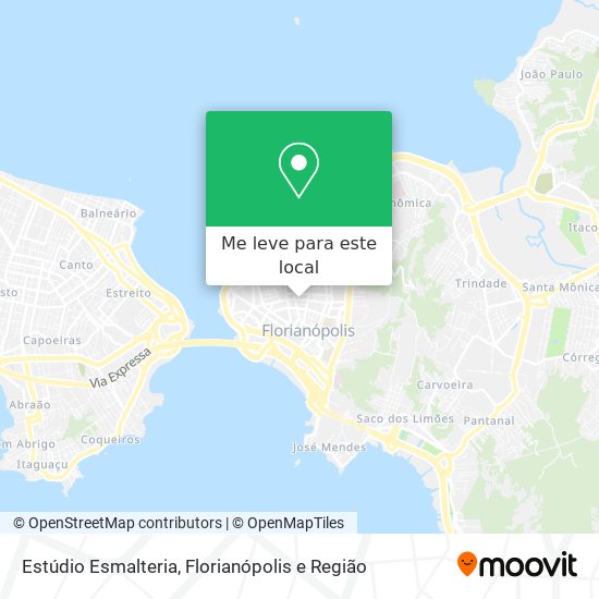 Estúdio Esmalteria mapa