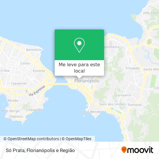 Só Prata mapa